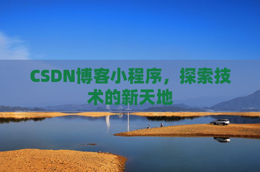 CSDN博客小程序,探索技术的新天地